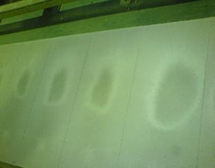 Незатвердевшие участки массива (рис. 2)