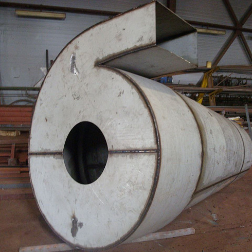 Изготовили термокожух для обжига перлита!