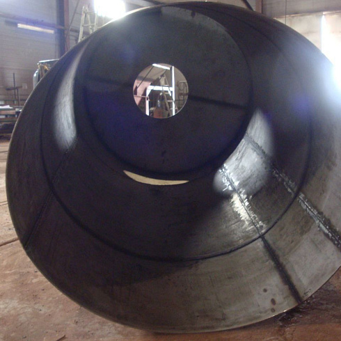 Изготовили термокожух для обжига перлита!